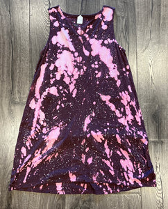 SOLD ARCHIVED - High Low Mauve Tank Dress